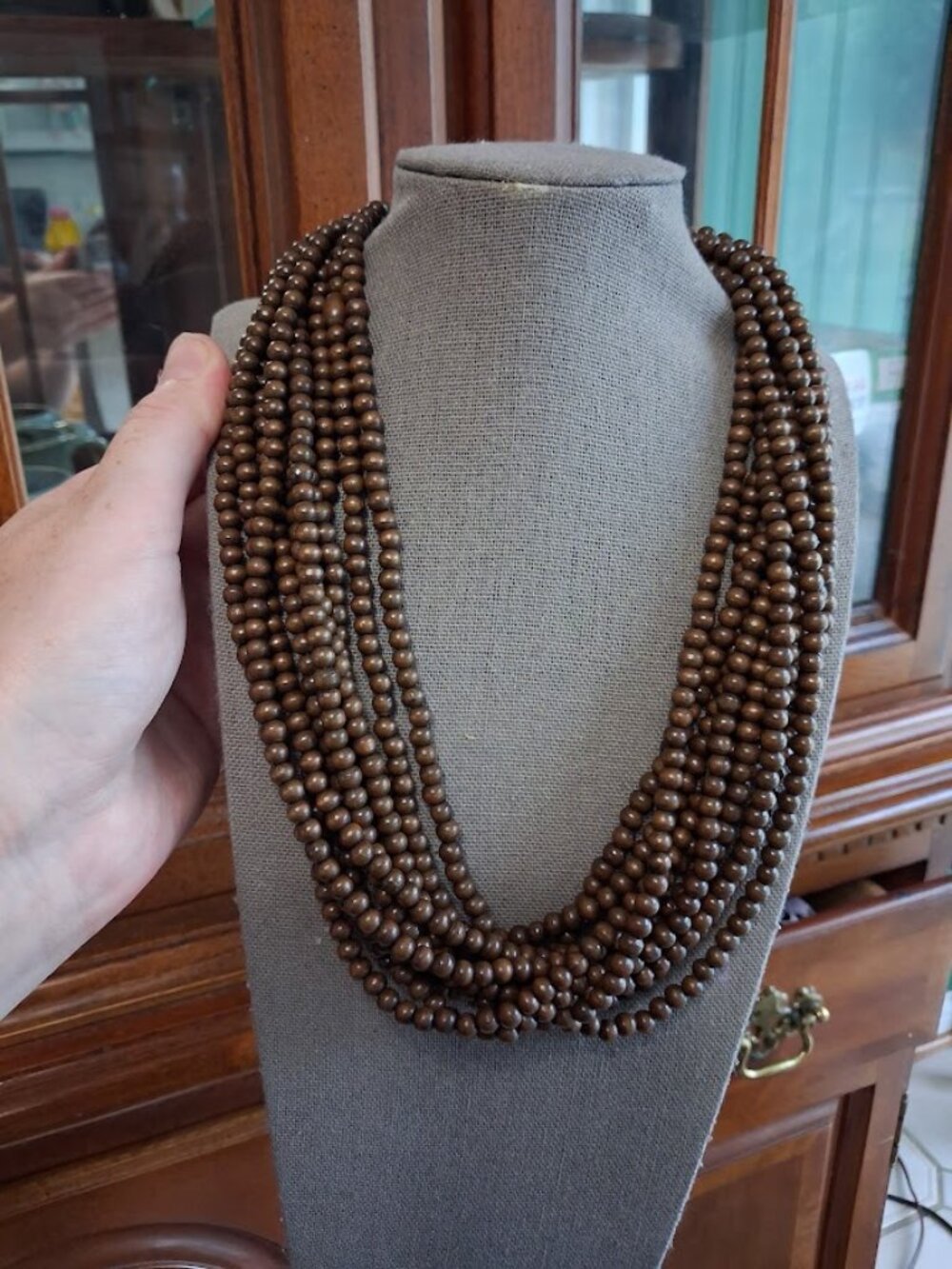 18 inch Multistrand necklace